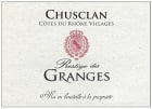 Laudun & Chusclan Vignerons Cotes du Rhone Villages Chusclan Prestige des Granges 2013 Front Label