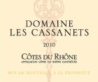 Le Cellier des Princes Cotes du Rhone Domaine les Cassanets 2010 Front Label