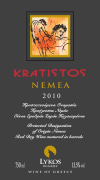 Lykos Winery Kratistos 2010 Front Label