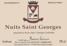 Maison Ambroise Nuits Saint Georges 2012 Front Label