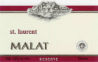 Malat Reserve St. Laurent 2011 Front Label