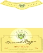 Marcel Hugg Pinot Blanc 2015 Front Label