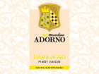 Marchese Adorno Wines Oltrepo Pavese Dama d'Oro Pinot Grigio 2013 Front Label