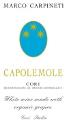 Marco Carpineti Cori Capolemole Bianco 2011 Front Label