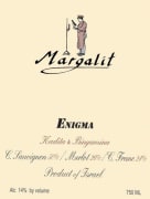 Margalit Winery Enigma 2012 Front Label