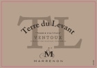 Marrenon Ventoux Terre du Levant 2013 Front Label