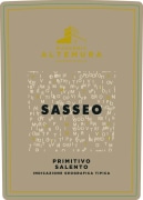 Masseria Altemura Salento Sasseo Primitivo 2013 Front Label