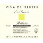 Luis A. Rodriguez Vazquez Vina de Martin Os Pasas Blanco 2014 Front Label