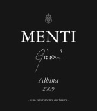 Menti Giovanni Recioto di Gambellara Albina Classico 2009 Front Label