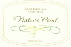 Native Point Riesling 2009 Front Label