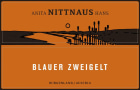 Nittnaus Blauer Zweigelt 2013 Front Label