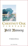 Chestnut Oak Vineyard Petit Manseng 2013 Front Label