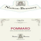 Nuiton-Beaunoy Pommard 2011 Front Label