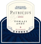 Patricius Winery Tokaji Aszu 6 Puttonyos 2000 Front Label