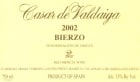 Perez Carames Casar de Valdaiga Tinto 2002 Front Label