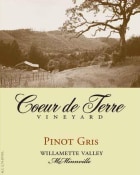 Coeur de Terre Vineyard Pinot Gris 2014 Front Label