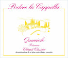 Podere la Cappella Chianti Classico Querciolo Riserva 2012 Front Label