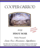 Cooper-Garrod Estate Vineyards Pinot Noir 2009 Front Label