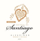 Quinta de Santiago Alvarinho Vinho Verde Reserva 2014 Front Label