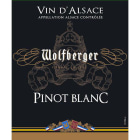 Wolfberger Pinot Blanc 2016 Front Label