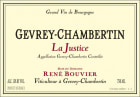 Rene Bouvier Gevrey-Chambertin La Justice 2012 Front Label