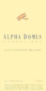 Alpha Domus Sauvignon Blanc 2002 Front Label