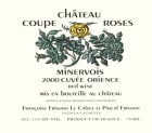 Chateau Coupe Roses Minervois Cuvee Orience 2000 Front Label