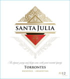 Santa Julia Torrontes 2012 Front Label