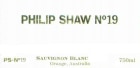 Philip Shaw No. 19 Sauvignon Blanc 2009 Front Label