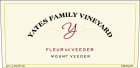 Yates Family Vineyard Fleur de Veeder 2008 Front Label