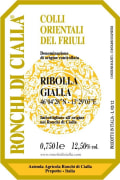 Ronchi di Cialla Colli Orientali del Friuli Ribolla Gialla 2014 Front Label