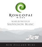 Rongopai Winery Sauvignon Blanc 2008 Front Label