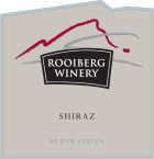 Rooiberg Winery Shiraz 2013 Front Label