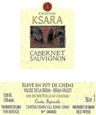 Chateau Ksara Bekaa Valley Cabernet Sauvignon 2012 Front Label