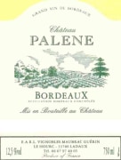 Roux Bordeaux Chateau Palene Blanc 2013 Front Label