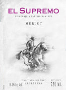 RPB Wines El Supremo Merlot 2014 Front Label