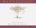 Sandalford Shiraz 2012 Front Label