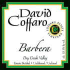 David Coffaro Estate Vineyard Barbera 2015 Front Label