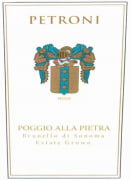 Petroni Vineyards Poggio Alla Pietra 2006 Front Label