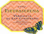 Pietraserena Vernaccia D.O.G.C. 2003 Front Label