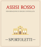 Sportoletti Assisi Rosso 2012 Front Label