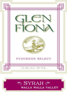 Glen Fiona Walla Walla Valley Syrah 2012 Front Label