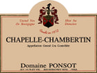 Domaine Ponsot Chapelle-Chambertin Grand Cru 2013 Front Label