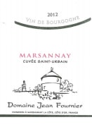 Jean Fournier Saint Urbain Rouge 2012 Front Label