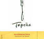 Tapena Garnacha 2010 Front Label