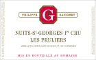 Philippe Gavignet Nuits-St.-Georges Les Pruliers Premier Cru 2012 Front Label