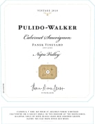 Pulido Walker Panek Vineyard Cabernet Sauvignon 2010 Front Label