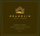 Brandlin Henry's Keep Proprietary Red 2011 Front Label