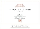 Artadi Vina el Pison 2010  Front Label