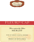 Fleur du Cap Merlot 2008 Front Label